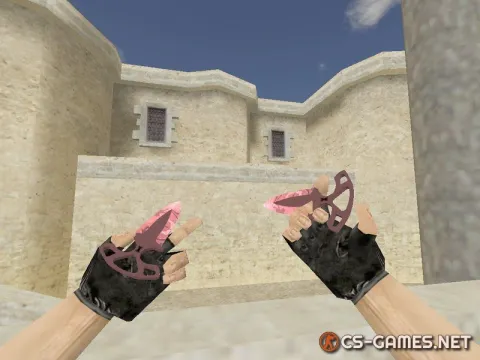 Модель ножа «Shadow Daggers | Slaughter» для CS 1.6