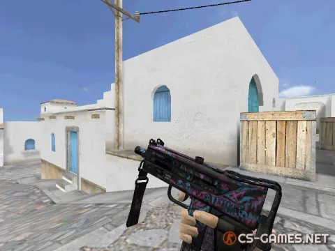 Модель MAC-10 «Psychopath» для CS 1.6