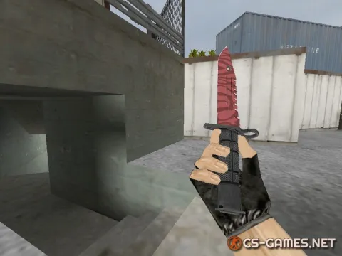Модель ножа HD «M9 Bayonet | Slaughter» для CS 1.6
