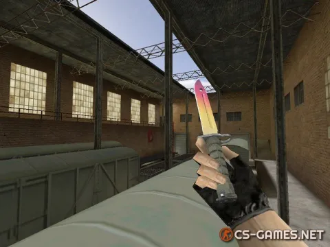 Модель ножа HD «Bayonet | Fade» для CS 1.6
