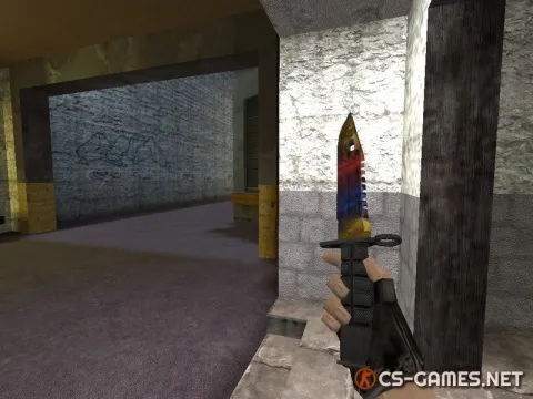 Модель ножа HD «M9 Bayonet | Marble Fade» для CS 1.6