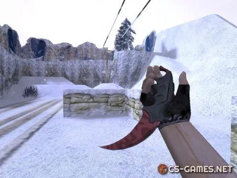 Модель ножа HD «Karambit | Slaughter» для CS 1.6