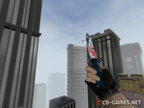 Модель ножа Bayonet «Буйство Красок» для CS 1.6