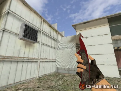 Модель ножа HD «Gut Knife | Autotronic» для CS 1.6