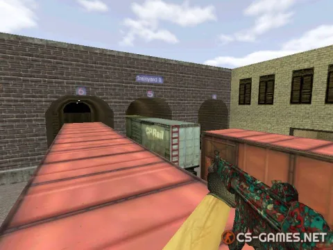 Модель MP5 «Graffited» для CS 1.6