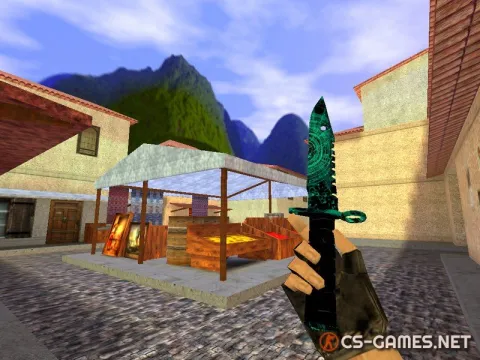 Модель ножа HD «M9 Bayonet | Splinter» для CS 1.6