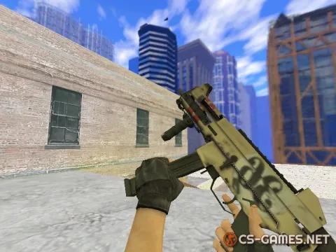 Модель UMP45 «Гран-при» для CS 1.6