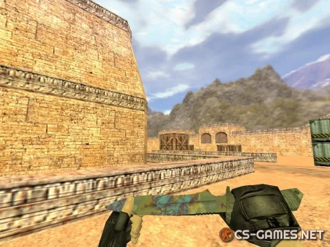 Модель cтандартная ножа «Case Hardened» для CS 1.6