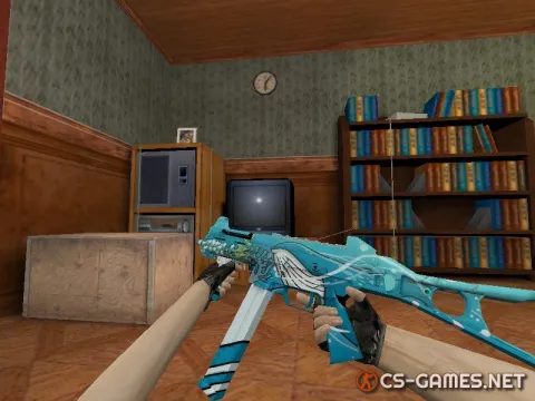 Модель HD UMP-45 «Sealife» для CS 1.6