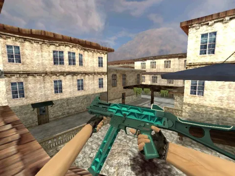 Модель HD UMP-45 «Scaffold» для CS 1.6
