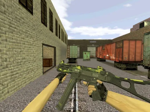 Модель HD UMP-45 «Riot» для CS 1.6