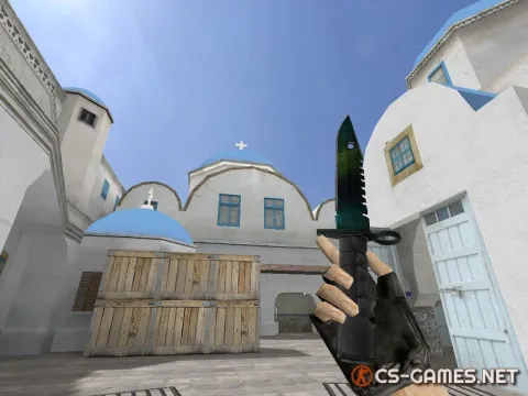 Модель ножа HD «M9 Bayonet | Gamma Doppler» для CS 1.6