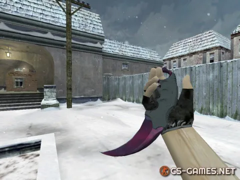 Модель ножа HD «Karambit | Waves Phase 2» для CS 1.6
