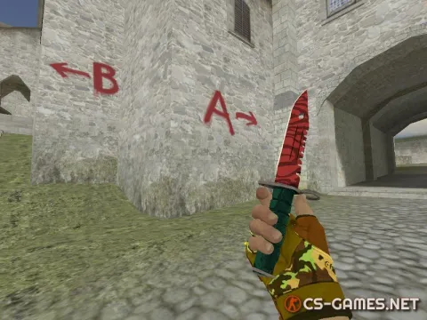 Модель ножа HD «M9 Bayonet | Slaughter v2» для CS 1.6