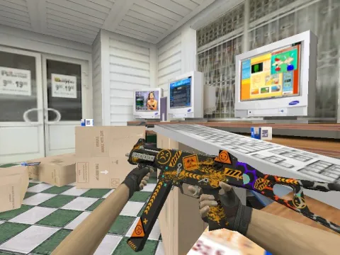 Модель HD UMP-45 «Angry Emoji» для CS 1.6