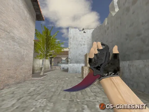 Модель ножа HD «Karambit | Fade» для CS 1.6