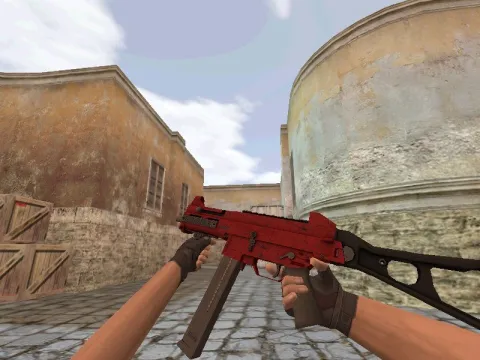 Модель HD UMP-45 «Crimson Web» для CS 1.6