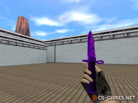 Модель HD «M9 Bayonet | Doppler Sapphire» для CS 1.6