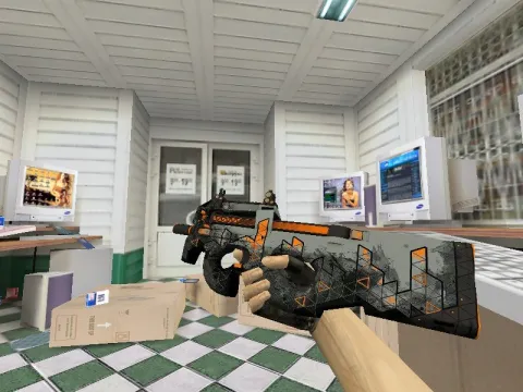 Модель HD P90 «Trigon» для CS 1.6
