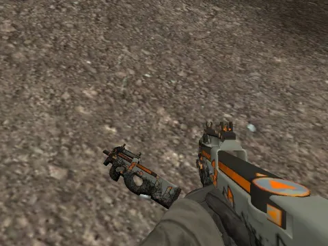 Модель P90 «Trigon» для CS 1.6
