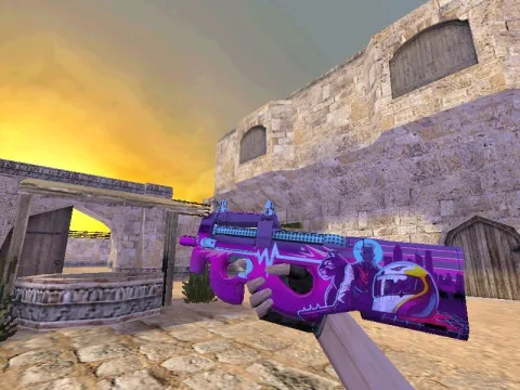 Модель HD P90 «Neon Rider» для CS 1.6