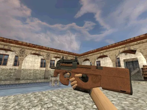 Модель HD P90 «Leather» для CS 1.6
