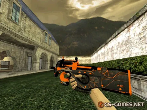 Модель HD P90 «Obstacle» для CS 1.6