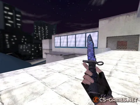 Модель ножа HD «M9 Bayonet | Water BreakOut» для CS 1.6