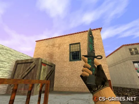 Модель ножа HD «M9 Bayonet | Tigerstrike» для CS 1.6