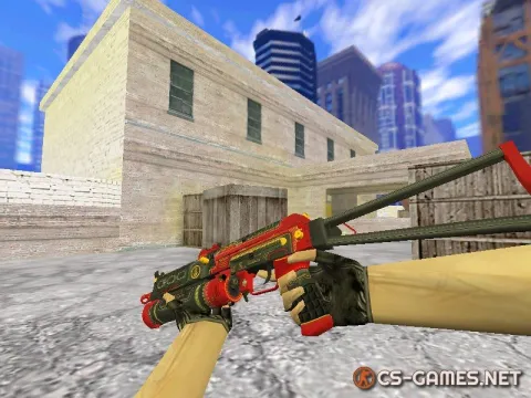 Модель HD PP-19 Bizon «Steam Engine» для CS 1.6