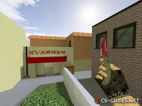 Модель ножа HD «Flip Knife | Doppler Rubine» для CS 1.6