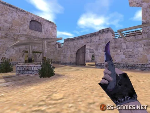 Модель ножа HD «Flip Knife | Doppler Phase 2» для CS 1.6