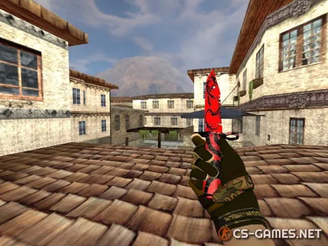 Модель ножа HD «M9 Bayonet | Dragon Soul» для CS 1.6