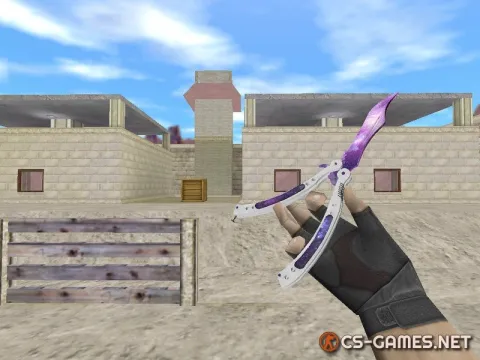 Модель ножа HD «Butterfly Knife | Specy» для CS 1.6