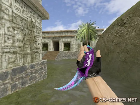 Модель ножа HD «Karambit | Script Booster» для CS 1.6