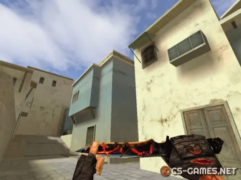 Модель ножа cтандартная «Fire» для CS 1.6
