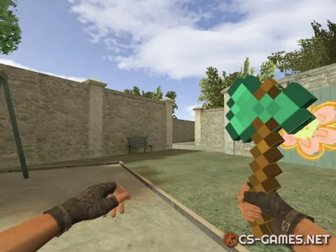 Модель ножа «Топор из Minecraft» для CS 1.6