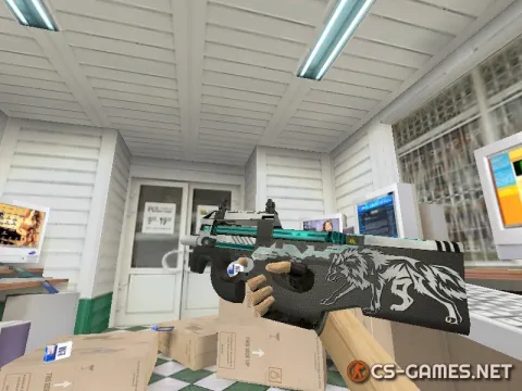Модель HD P90 «Alpha» для CS 1.6