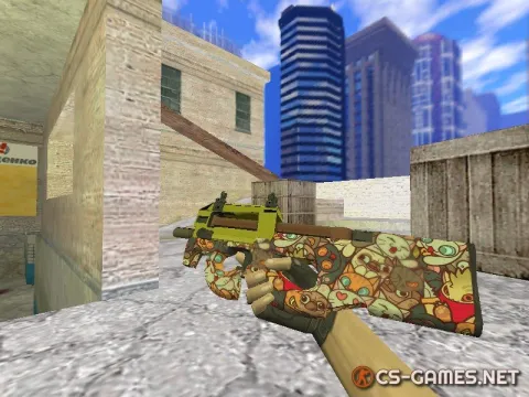 Модель HD P90 «PawPaw» для CS 1.6
