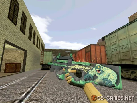 Модель HD P90 «Yeti» для CS 1.6