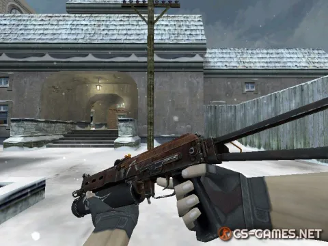 Модель HD PP-19 Bizon «Rusty Shark» для CS 1.6