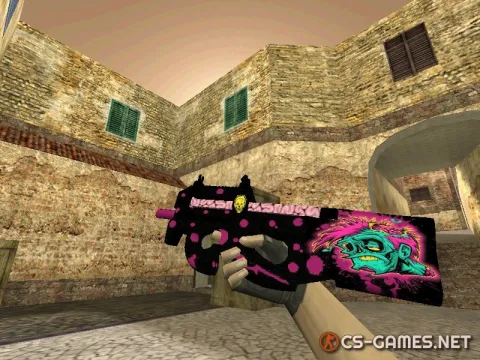 Модель HD P90 «Zombie» для CS 1.6