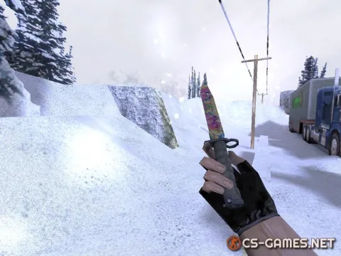Модель ножа HD «Bayonet | Nathlose» для CS 1.6
