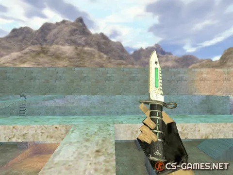 Модель ножа HD «M9 Bayonet | Galant» для CS 1.6