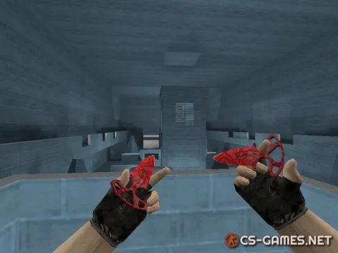 Модель HD «Shadow Daggers | Slaughter» для CS 1.6