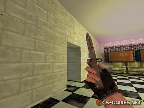 Модель ножа HD «Bayonet | Boreal Forest» для CS 1.6