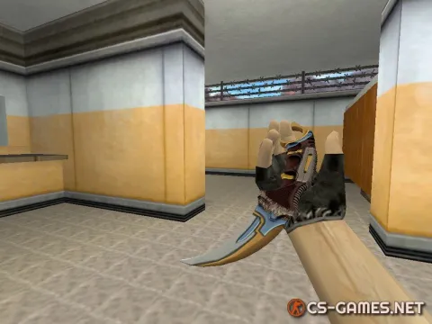 Модель ножа HD «Karambit | Taruk Clan» для CS 1.6