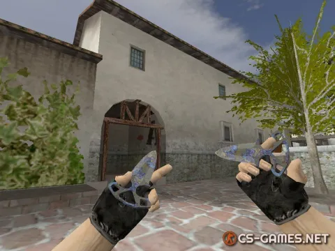 Модель ножа HD «Shadow Daggers | Case Hardened» для CS 1.6