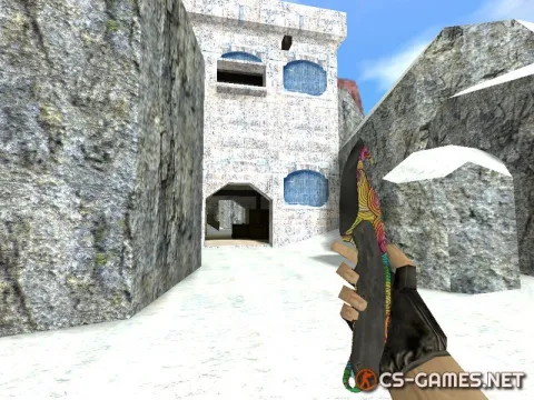Модель ножа HD «Gut Knife | Nathlose» для CS 1.6
