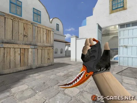 Модель ножа HD «Karambit | Aber Shark» для CS 1.6